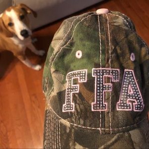 FFA Pink & Camo Hat